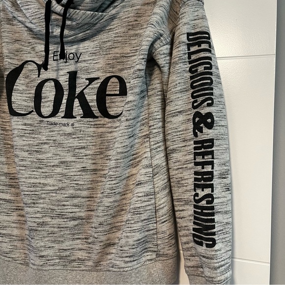 Coca-Cola | Hoodie with Cross Over Back - Picture 5 of 16
